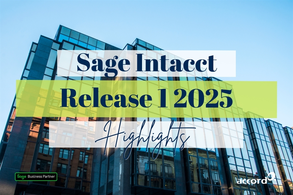 Sage Intacct 2025 Release 1: 7 Key Updates