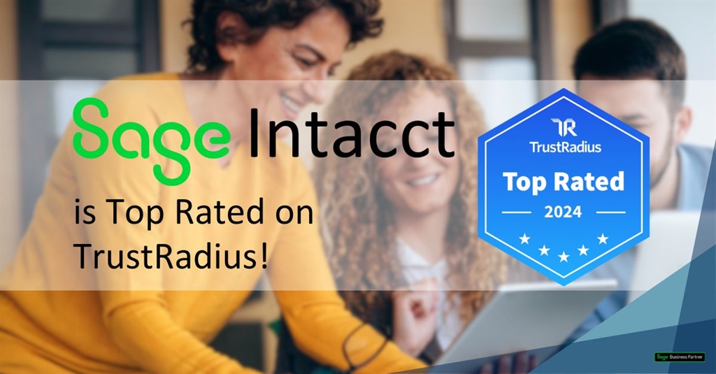 Sage Intacct is Top Rated on TrustRadius for the 7th Consecutive Year!